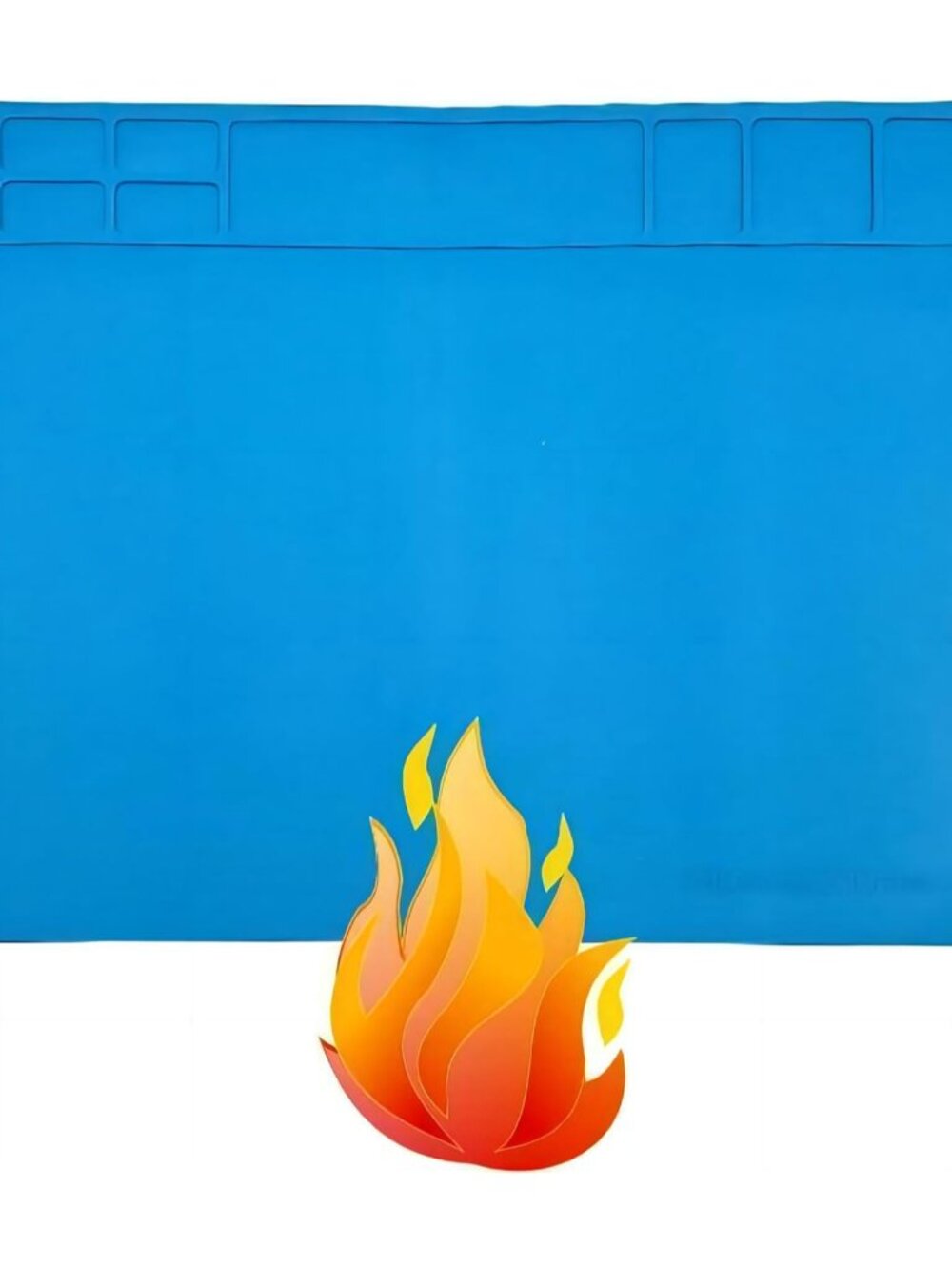 Heat Resistant 932°F Silicone Soldering Work Mat（S-130【11.8 x 7.9” / 30 x 20cm】）